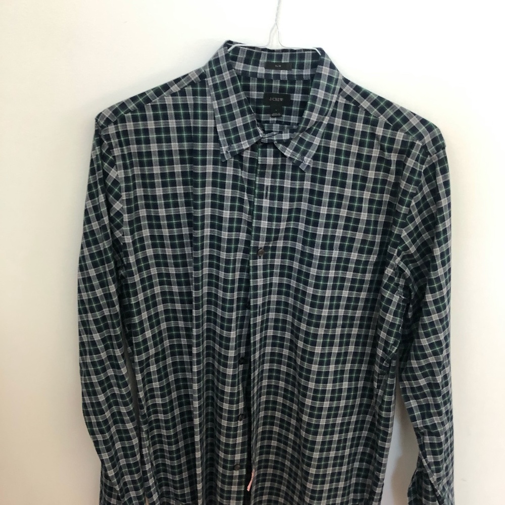 J CREW BUTTON DOWN DRESS SHIRT